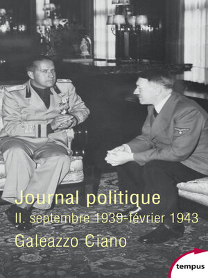 cover image of Journal politique, Tome 2